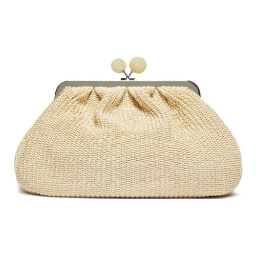 WEEKEND MaxMara Хлопок Ручная Сумка на плечо Средняя Женская Естественная