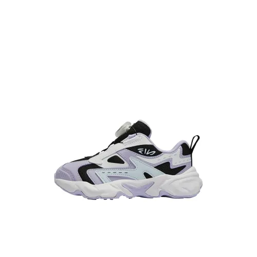 FILA KIDS Spark Роликовые коньки Slip-resistant Амортизация Устойчивость к истиранию Низкий топ Детская беговая обувь