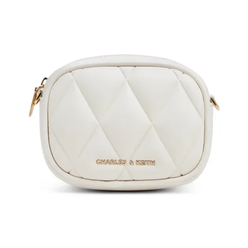 CHARLES KEITH PU (полиуретан) Держатель для карт кошелек Мини Женский Черный Светло-розовый Светло-розовый Кремово-молочный белый