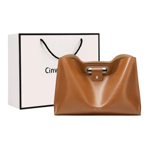 Simvay Clos Сумка Briefcase из синтетической кожи большая женская коричневая