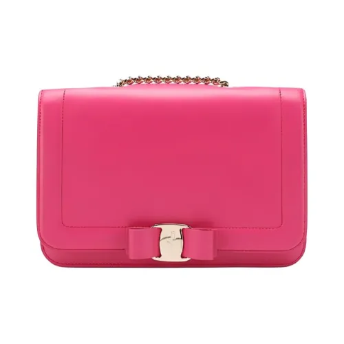 FERRAGAMO Vara Кожа Сумка через плечо Сумка на плечо Женская Розовая