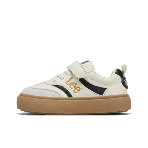 Lee Slip Resistant Устойчивый к истиранию Легкий Амортизация Низкий Топ Детские Скейтбординги Бежево-черный