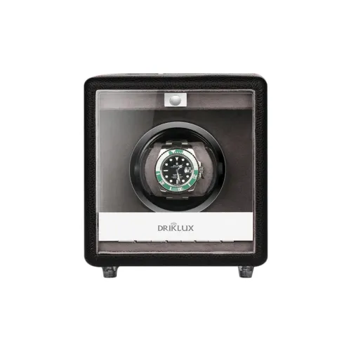 DRIKLUX One Отделение для часов Два Отделение для часов THREE Отделение для часов Четыре Отделение для часов Часы Winder Черный Унисекс
