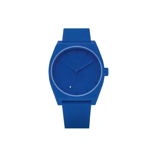 Adidas Кварцевые часы силиконовый ремешок 40 мм синий циферблат унисекс модель Z102490 00