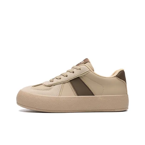 ZHR Немецкие армейские кроссовки Low Top Абрикос Кофе Женские