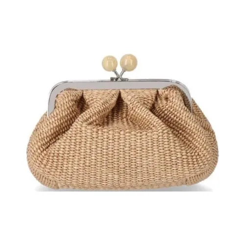 WEEKEND MaxMara Хлопок Плечевая сумка Женская Естественный