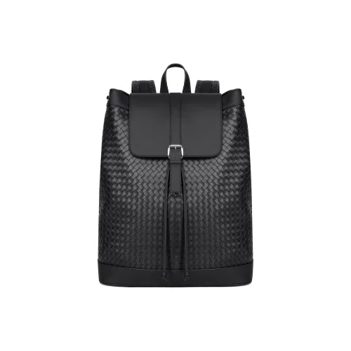 FAIRWHALE ПУ (полиуретан) Рюкзак Ноутбук Сумка Рюкзак Унисекс Черный