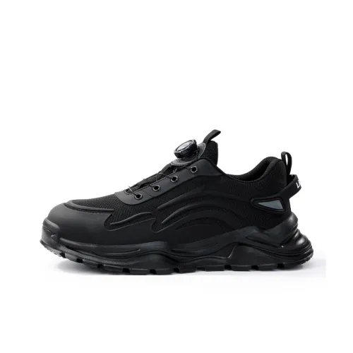 Blue Gull Shield Устойчивый к истиранию Ударопрочный Легкий Низкий Топ Уличная обувь Унисекс Черный