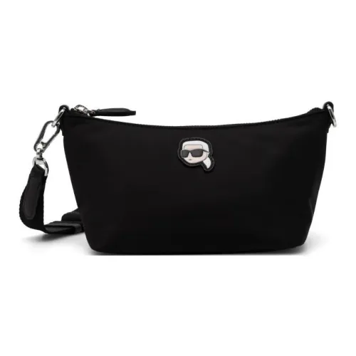 KARL LAGERFELD Переработанный нейлон сумка через плечо стандартная женская черный