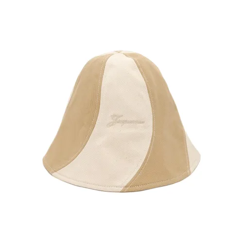 Jacquemus Хлопковые ткани Шапки и Кепки Женские Бежевые