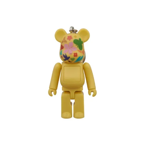 BE@RBRICK Свет X Земля Брелок Желтый Trend Based Products 10,5 см