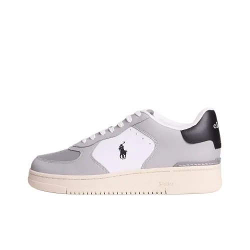 Polo Ralph Lauren Masters Court Low Top Скейтборд Кроссовки Мужские Серые