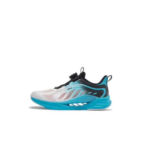 XTEP Hydrogen Wind 8,0 Детские беговые кроссовки Низкий Топ Xtep Белый Солнечный горный Синий Kids