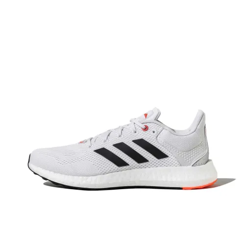 Adidas Pureboost Low Беговые кроссовки Топ Унисекс Белый