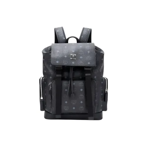 MCM Brandenburg Visetos Кожа Рюкзак Стандартный Унисекс Монограмма