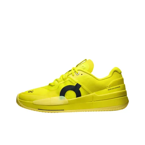 On THE ROGER Pro 2 Slip-resistant Abrasion-resistant Low-top Tennis Shoes Men's Yellow На THE ROGER Pro 2 Противоскользящие Износостойкие Низкие Кроссовки для тенниса Мужские Желтые