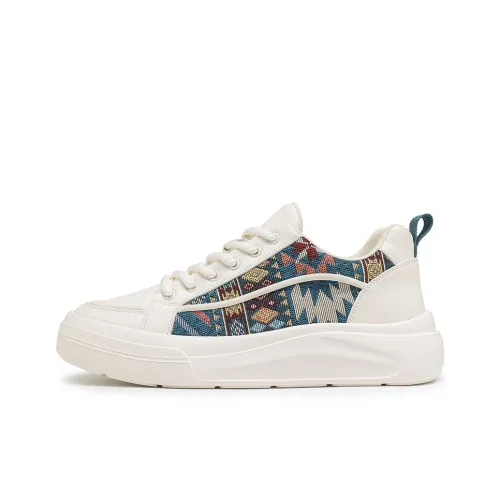 Desert Ram Slip-resistant Амортизация Устойчивость к износу Легкий Низкий Топ Скейтборд Кроссовки Мужские