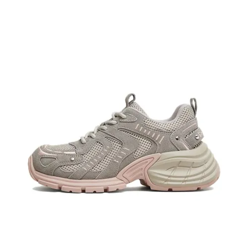 TATA Толстая подошва Кроссовки Женские Серые