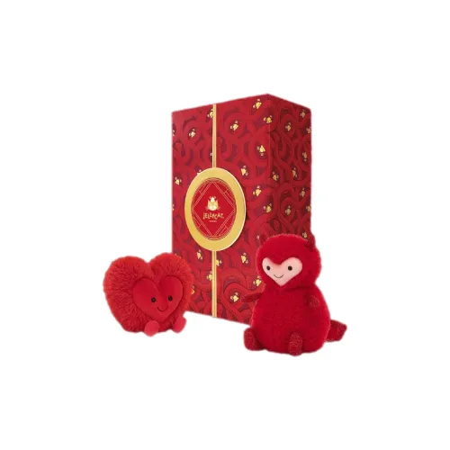 JELLYCAT Valentine's Day Collection Сердце к сердцу Куклы Плюшевая кукла 12см 22см Высота