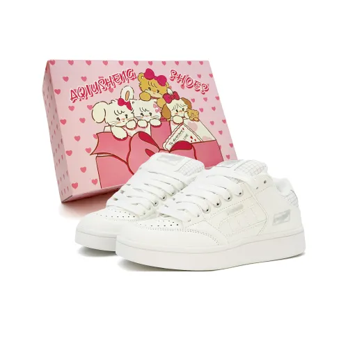 AQIUSHENG Модный Элегантный Универсальный Низкий Топ Скейтборд Кроссовки Женские Коробка