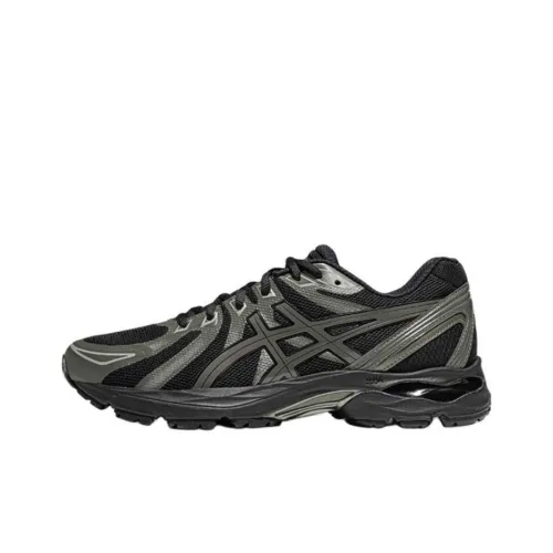Asics Gel FLUX Размер CN Амортизация Устойчивость к истиранию Дышащий Отскок Низкий Топ Беговые кроссовки Мужской Черный