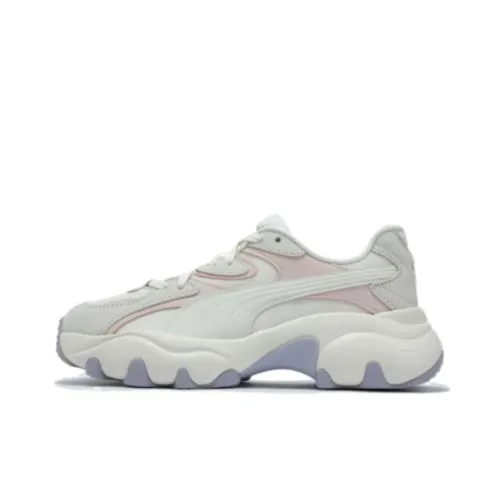 PUMA Pulsar Устойчивая к истиранию Низкая Повседневная Обувь Женская Бежево-Розовая