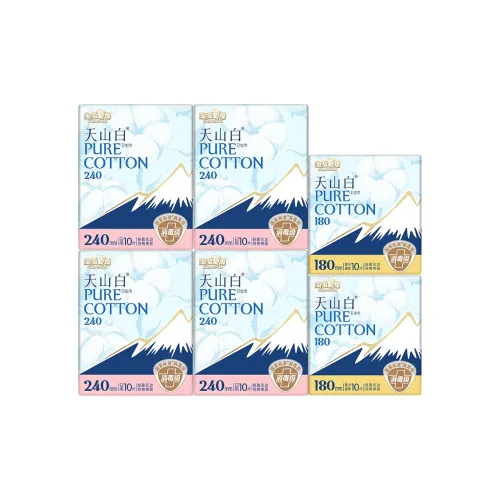 Pure Cotton Sky Mountain White 100% хлопок Мини Ежедневное использование Комбинация Легкий Гигиенические прокладки