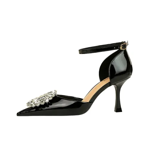 QITUMAUL Узкий каблук Высокие каблуки 8 см Женские