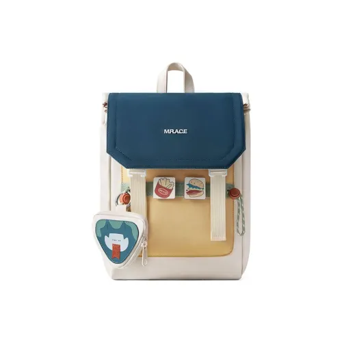 MR.ACE HOMME Ткань Рюкзак Стандартный Унисекс Сумерки Синий