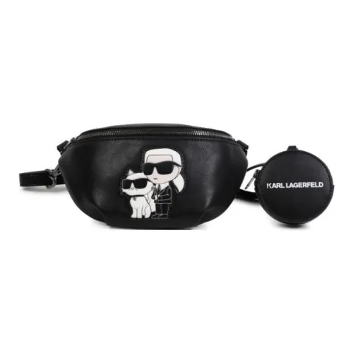 KARL LAGERFELD Полиэстер Бананка Детский Черный