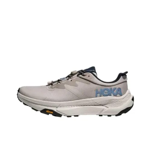 HOKA ONE ONE Transport Устойчивые к истиранию Низкие Беговые кроссовки Мужские Светло-коричневые