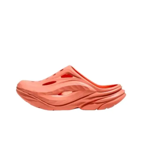 HOKA ONE ONE ORA Recovery Mule Домашние тапочки Апельсин Унисекс