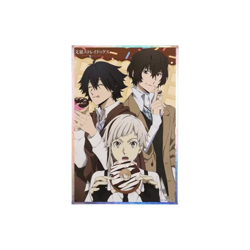 BOOM COMIC Бродячие псы Бунго Nakazato Toshiro Бродячие псы Бунго S4 Арт-принты аниме