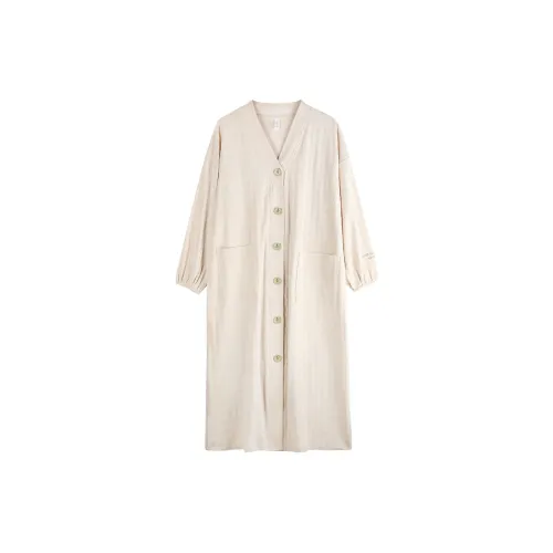 Xuan Liang Сон Халат Женские Warm Light Белый