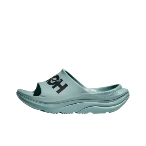 HOKA ONE ONE Слипоны Черный Зеленый Мужской