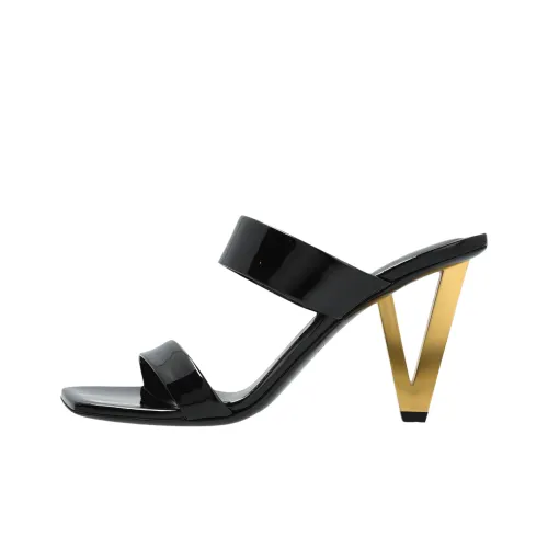 VERSACE Слипоны Женские Черные