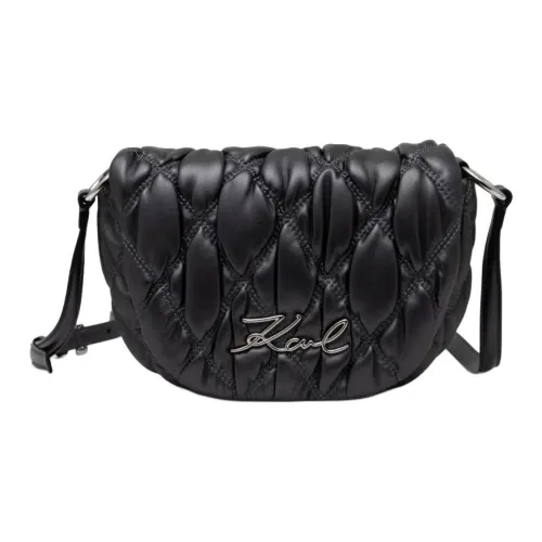 Karl Lagerfeld ПУ (полиуретан) Сумка через плечо Женская Черная