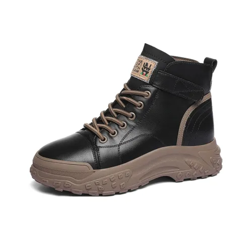 Golden Silk Rabbit Короткий MID Голень Мартин Boot Женские