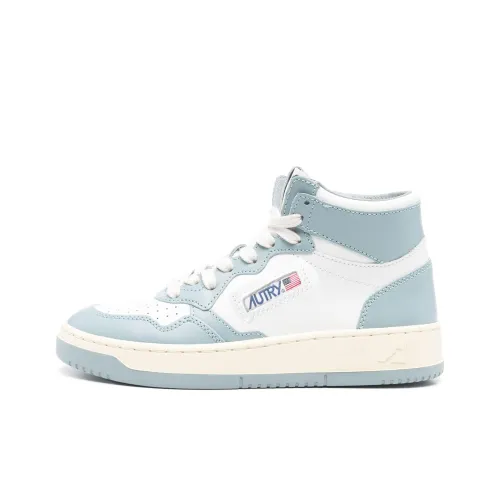 AUTRY Malist MID Противоскользящие MID Топ Скейтборд Кроссовки Женские Белые Синие