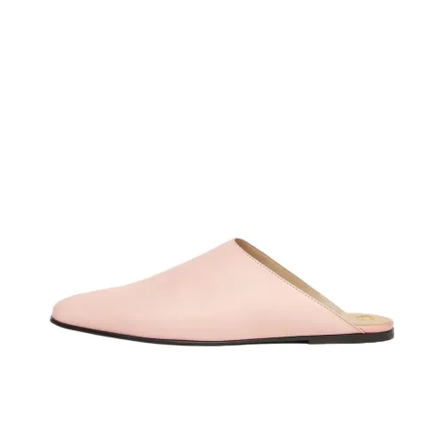 Loro Piana Домашние тапочки Женские Розовые