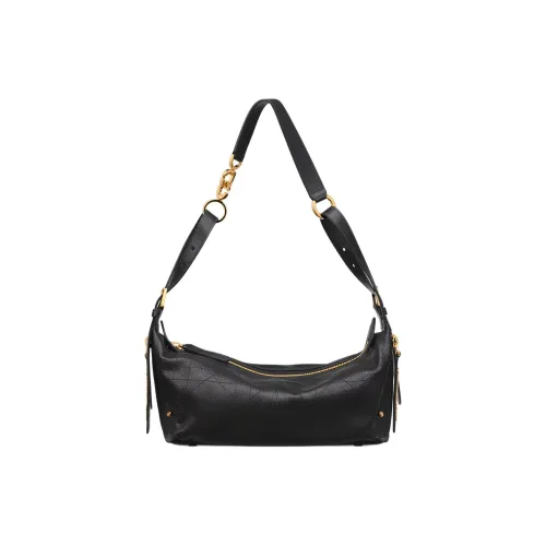 DIOR D Journey Козья кожа Сумка через плечо Маленькая Женская Черная