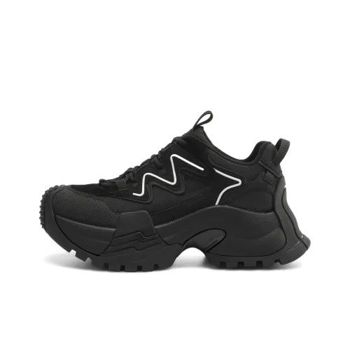 Rosa Bianca Дышащий и Легкий Низкий Топ Кроссовки с Толстой Подошвой Женские