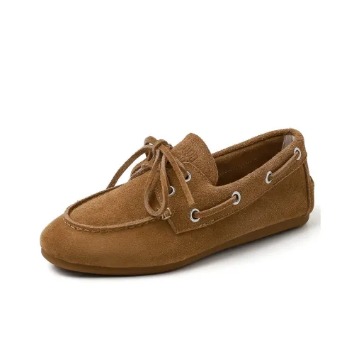Rongcheng shoe king Женские повседневные туфли Хаки Женские