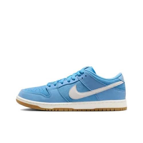 Nike Dunk SB Dunk Low Pro ISO 'Университетский синий' Slip-on Устойчивый к истиранию Скейтбординг Мужской Синий