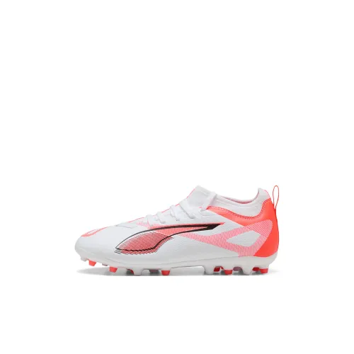 PUMA Ultra 5 Match Детские футбольные бутсы Низкий топ PUMA Белый Черный Ярко-красный Kids