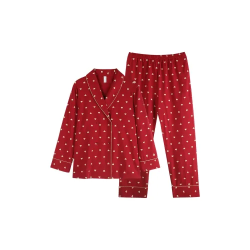 Xuan Liang 63676 Бордовый Женские Пижамные Комплекты