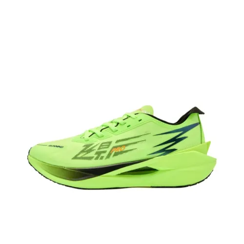 QIAODAN Flying Shadow PRO Амортизация Износостойкий Низкий Топ Детские Беговые Кроссовки Зеленый Черный