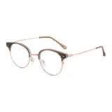 Прозрачный зеленый, розово-золотой