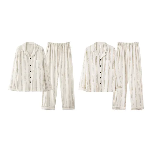 WANANNI Пижамный комплект Унисекс Светлый Абрикос