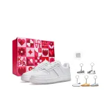 Классический Белый/Пион Розовый [День Святого Валентина Сумка для покупок + Брелок]